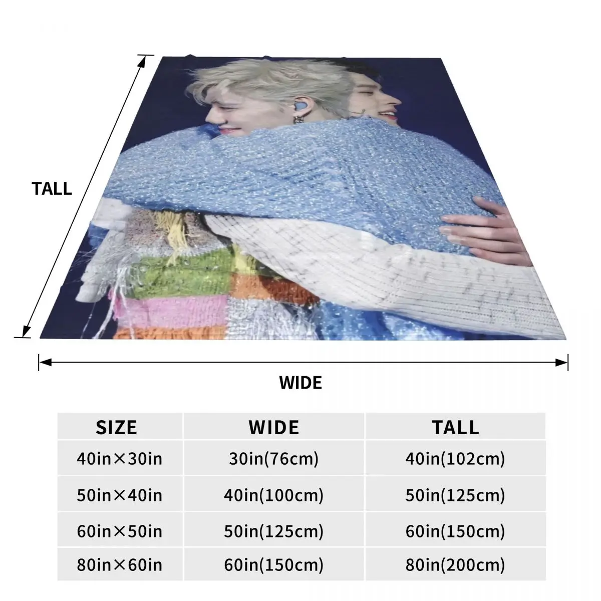 BKPP одеяло из полипропилена на клетовой основе с защитой от пиллинга мягкое