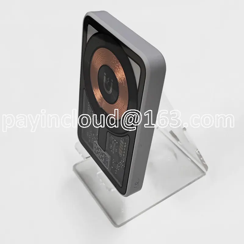 

Новый Магнитный сокровище для беспроводной зарядки, быстрая зарядка 20 Вт, прозрачный корпус, мобильный источник питания большой емкости 5000 ...