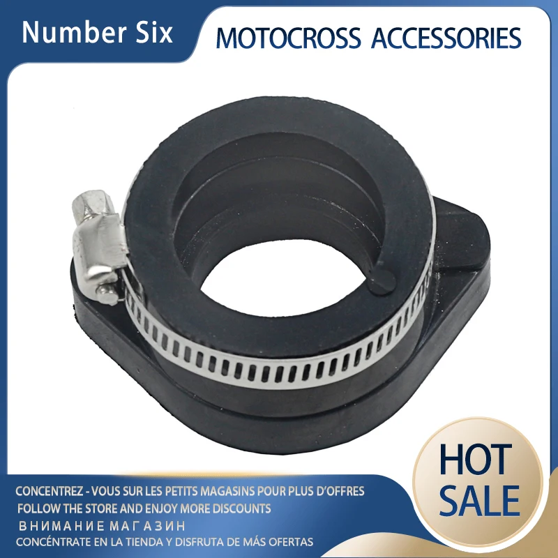 

Motocross Accessories Intake Pipe For OKO KEIHIN PE28 28mm 30mm Motocross Carburetor Rubber Adapter Intake Pipe