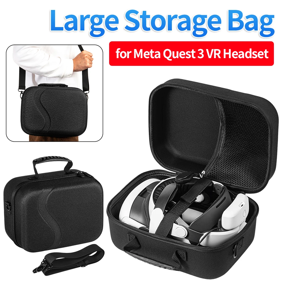 Чехол для смартфона Meta Quest 3 вместительный BOBOVR M3 PRO Elite Защитная сумка путешествий