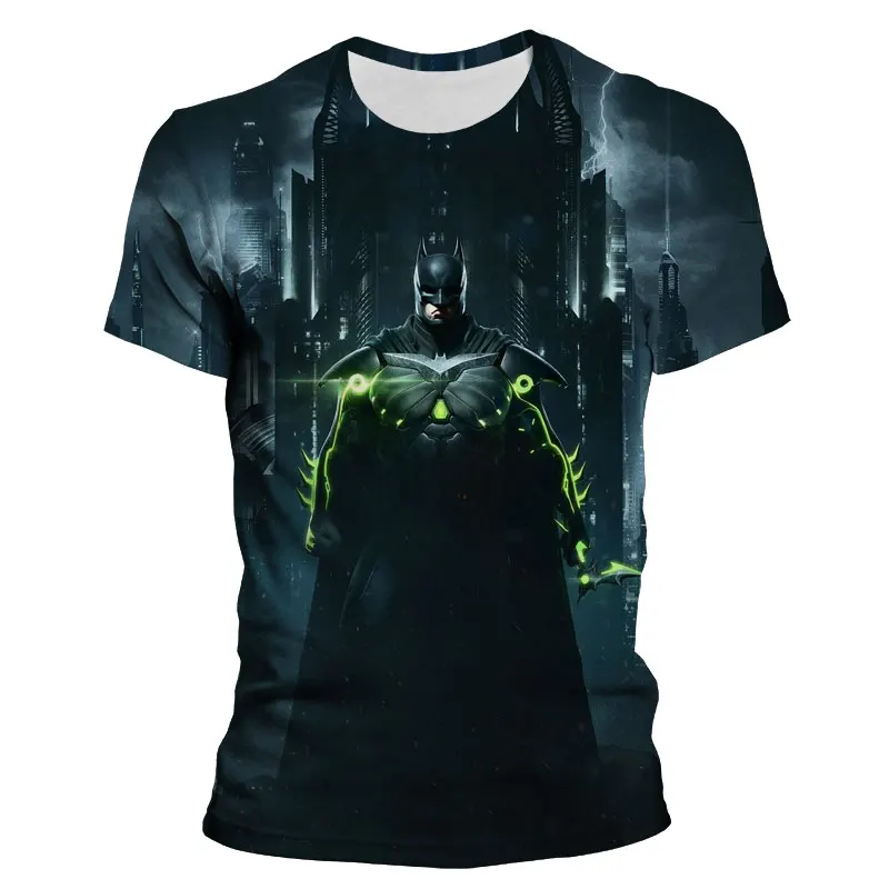 Футболка Мужская/женская с 3D-принтом Бэтмена крутая тенниска майка в стиле
