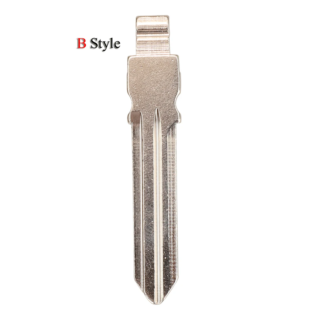 

Jingyuqin 10 шт./лот флип-лезвие для ключа автомобиля для Nissan Almera для Renault Dacia Clio Megane Espace Laguna Kango HU136TE необрезанная пустая