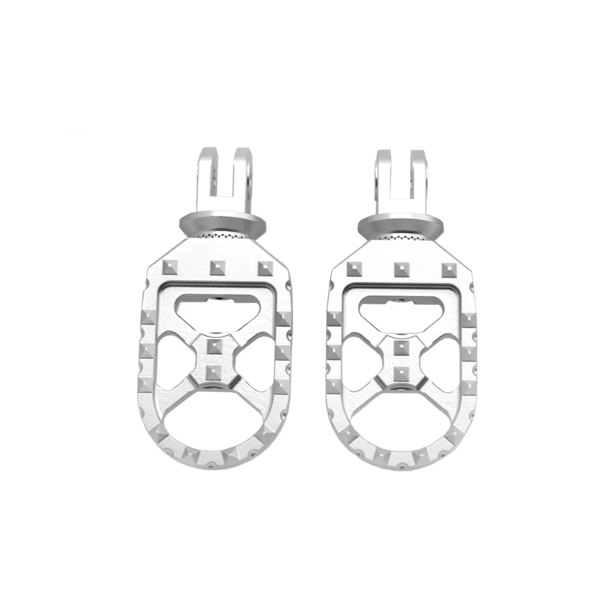 

Регулируемая передняя Подножка для мотоцикла, подножки для ног, подножки для Tiger Sport 660 Tiger 660 Tiger660 2022-2023 (серебристый)