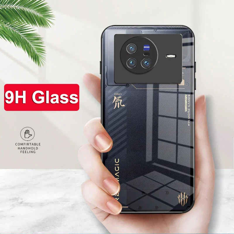 Стеклянный чехол 9H для Vivo X80 Pro, чехлы для Vivo X70 Pro Plus, задняя крышка из закаленного стекла X70 Pro + корпус для Vivo X80Pro X70T (art.: 3920cd2c6cfac) - 3920cd2c6cfac