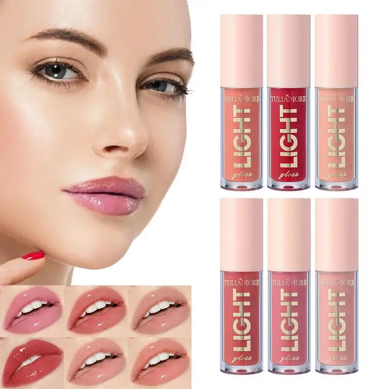 

Moisturizing Lip Oil Matte Lipsticks Nude Lipstick For Dry Lips Liquid Lip Stain Nonstick Cup Shimmering Long Lasting Lip Tints