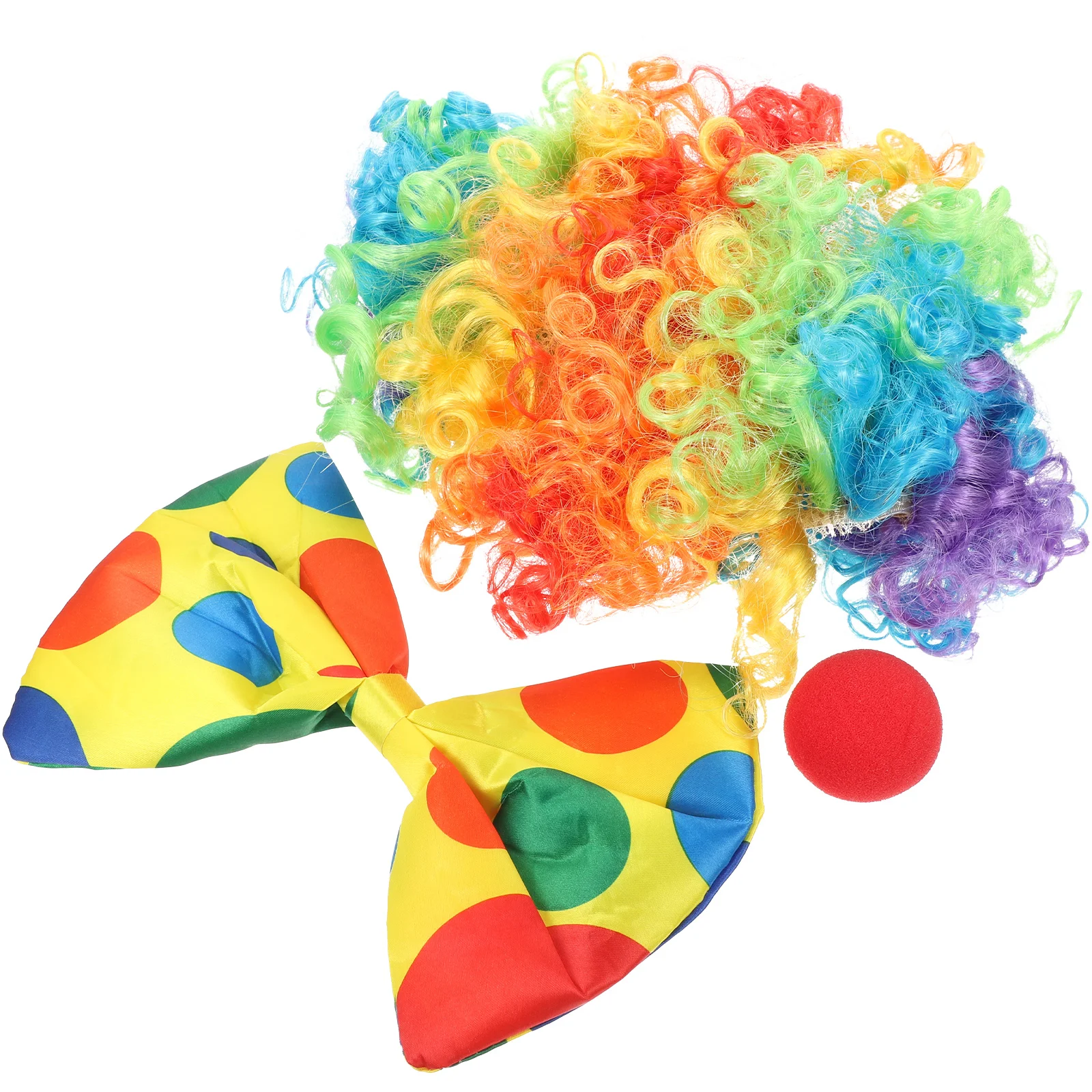 

Наряд клоуна вечерние Декор карнавальный костюм Бабочка для волос Nose Prop The Kit Хэллоуин
