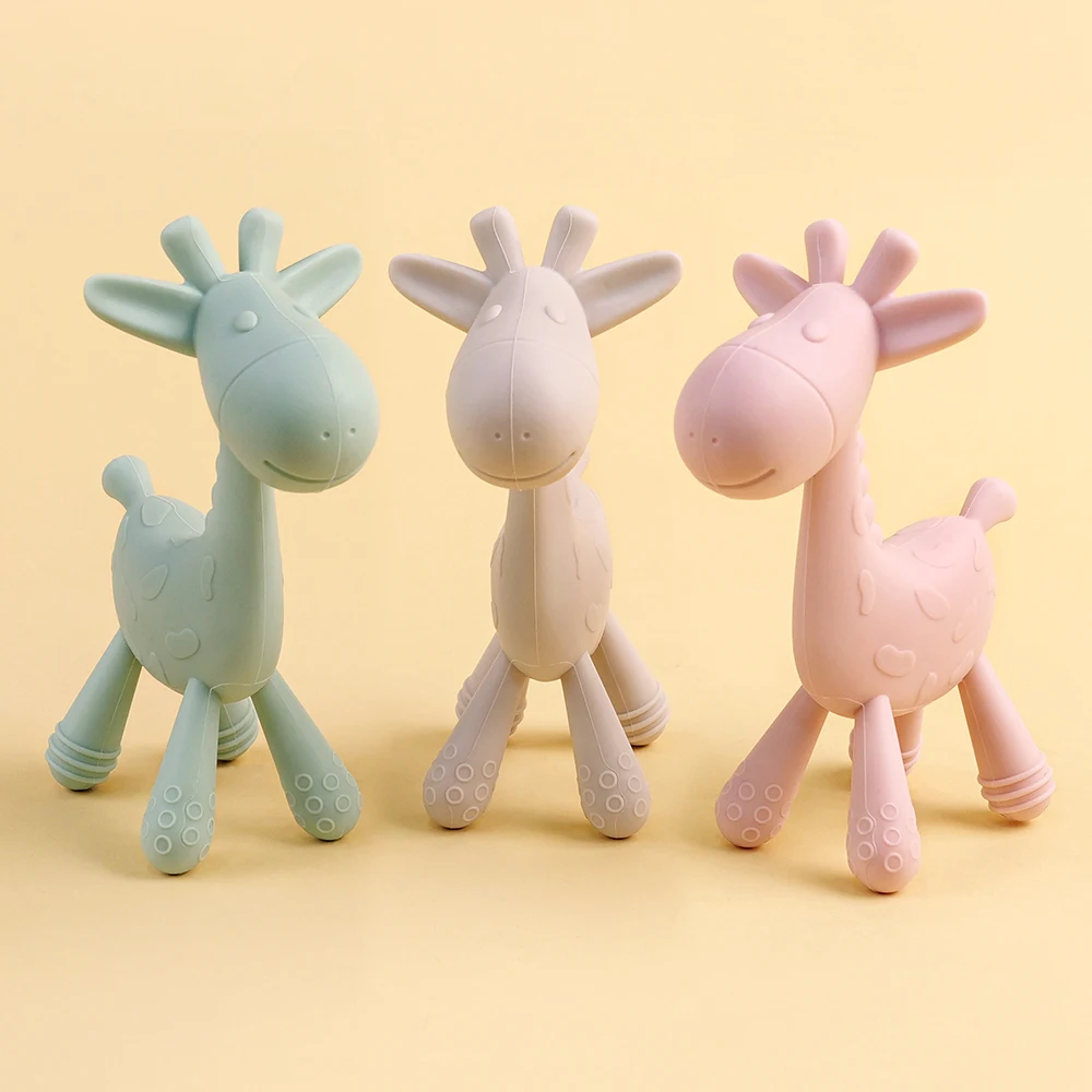 1 шт. детский силиконовый Прорезыватель для зубов