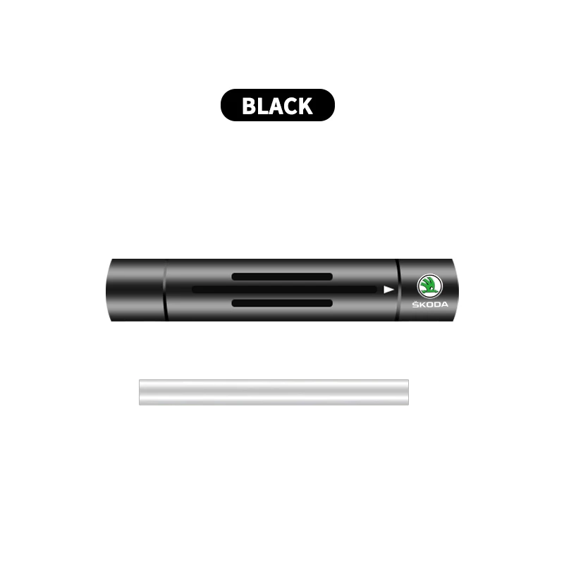 

Автомобильный интерьерный освежитель на заказ, вентиляционное отверстие, диффузор духов для Skoda Octavia MK2 MK3 2 Fabia Karoq Kodiaq Superb