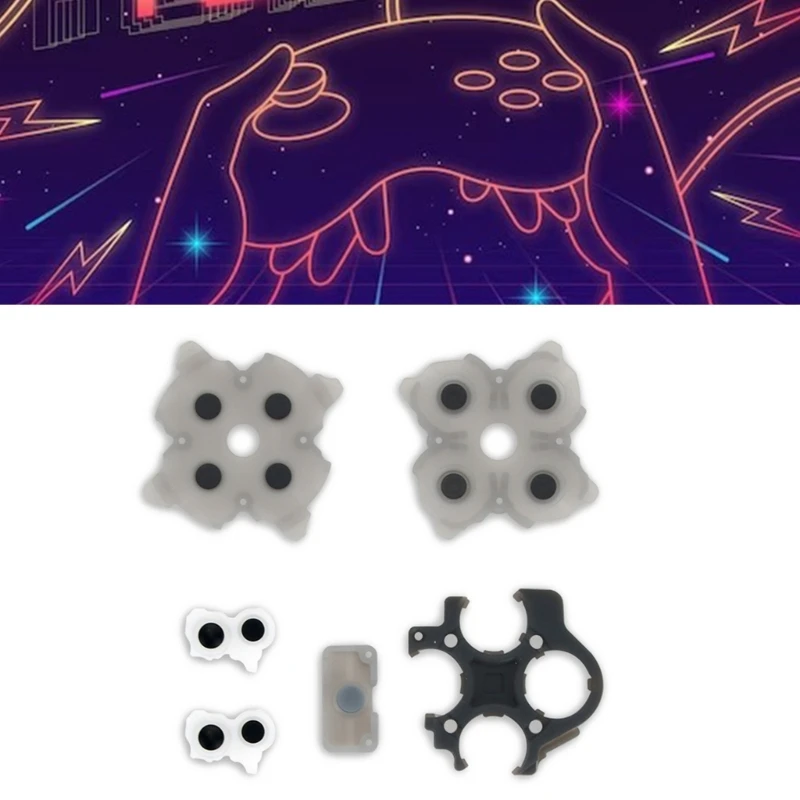 Кнопка резиновой накладки Dpad L1R1 для P5 версии 3