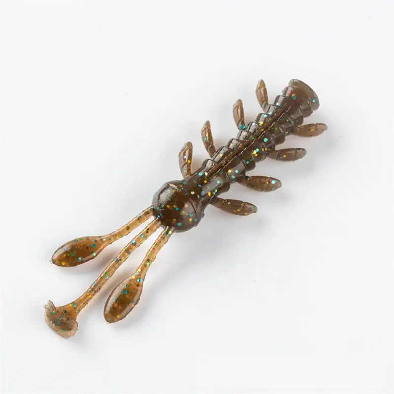 

Плавающая Мягкая приманка в виде креветки из жареной жемчужины, крючок с сильной устойчивостью, трудно развешивать, рыболовное снаряжение, предотвращает подвесную приманку на дне