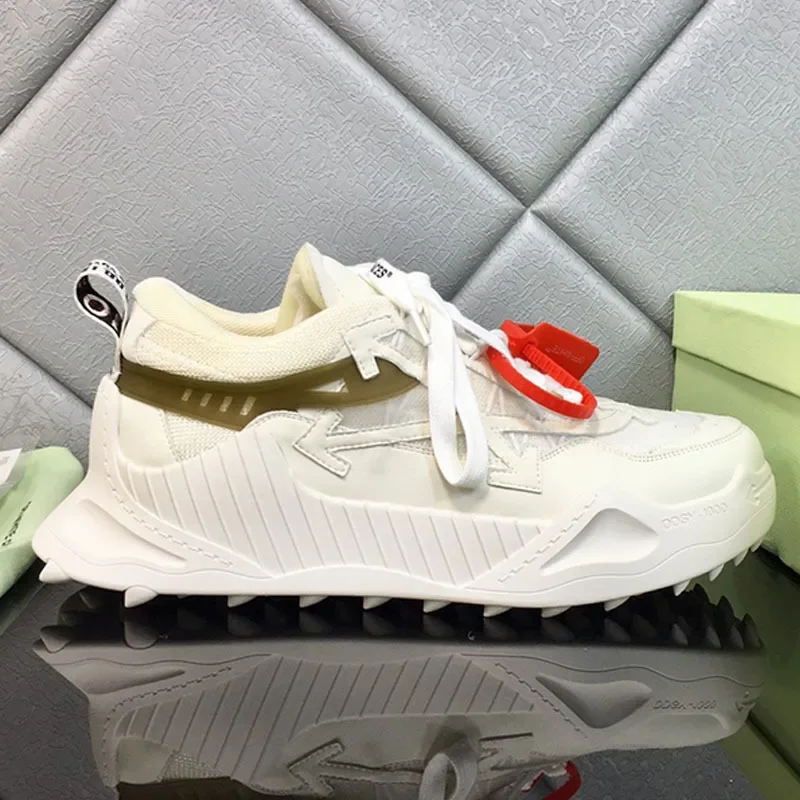 Trendy Men's Casual Shoes Off Old Man's Thick Bottom Increased Arrow Couple Breathable Summer Rubber Women's