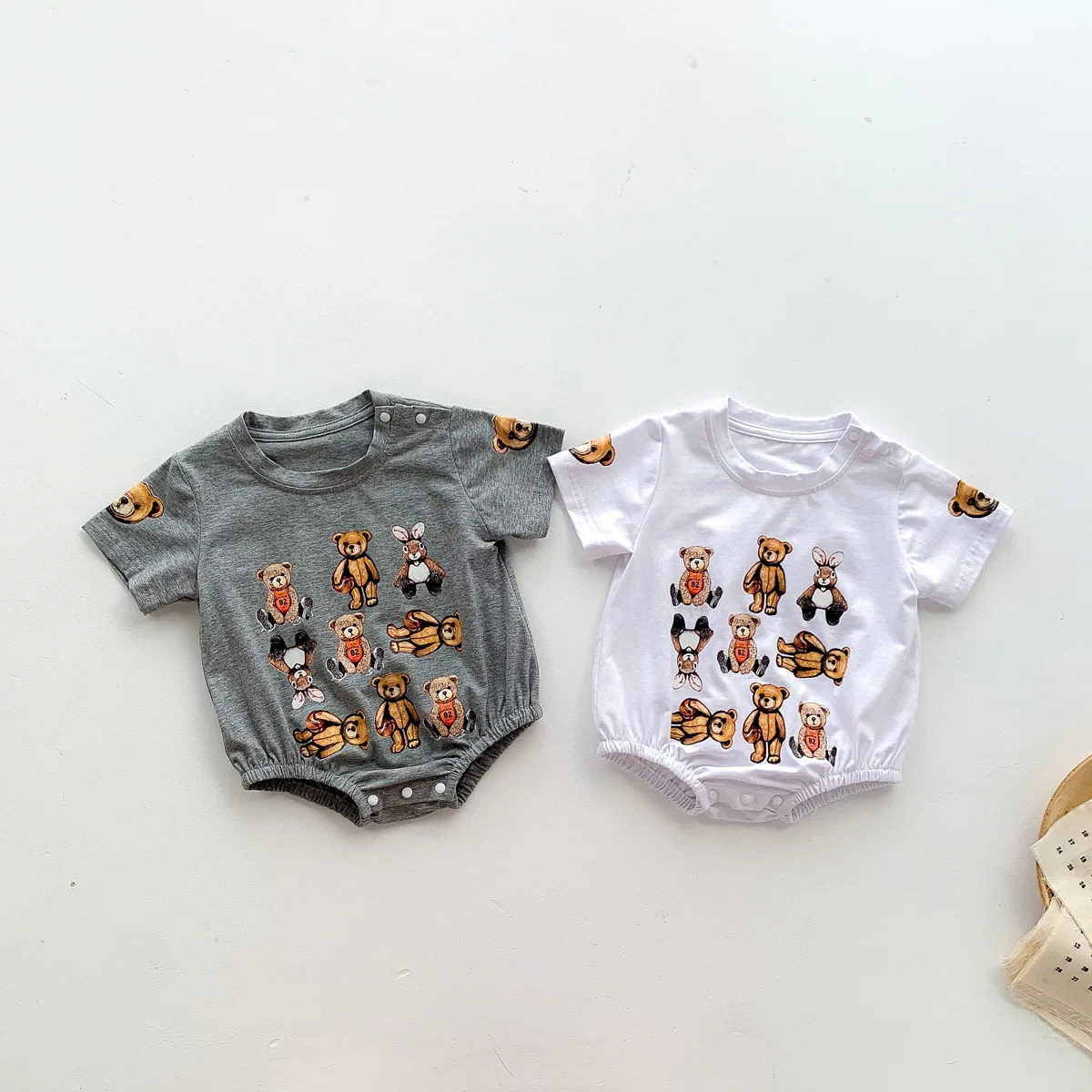 

Baby Clothes Rompers Kids Clothing Summer Baby Boy Romper Short Sleeve Baby Clothes Boy Outfits Infant Girl One Piece