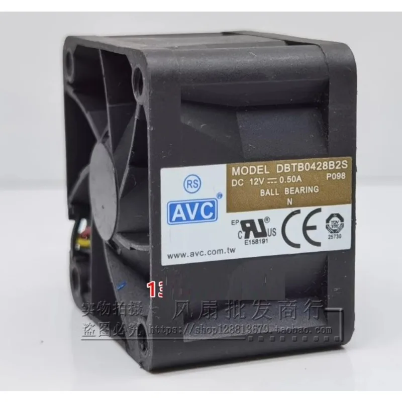 Новый вентилятор охлаждения для AVC DBTB0428B2S 12 В 4028 а 4 см 40*40*28 мм, Кулер сервера PWM