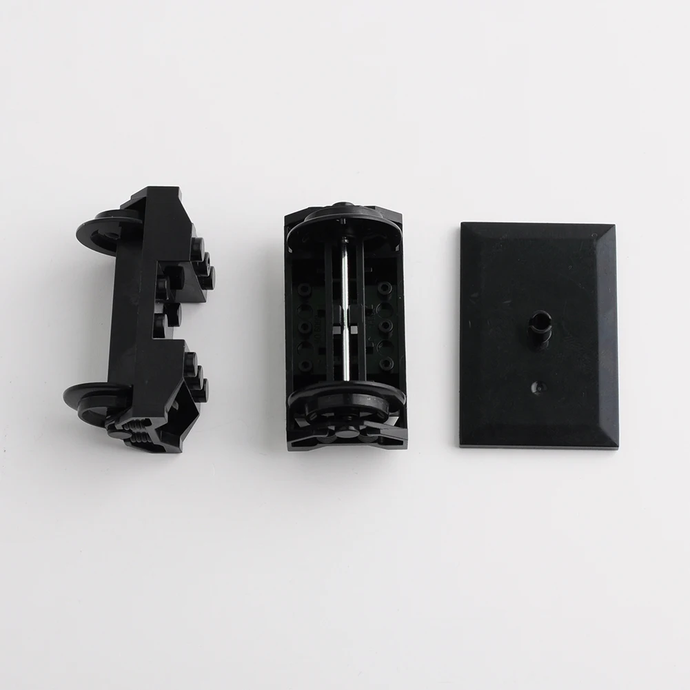 Трек для городского поезда Moc строительные блоки игрушка трек шкив базовая