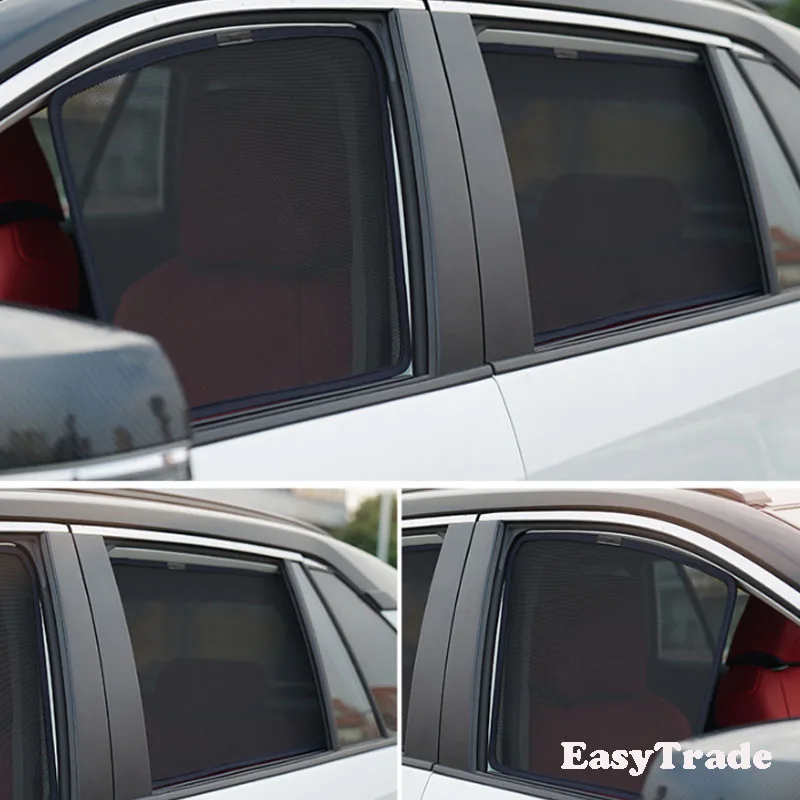 Для Changan CS75 PLUS CS85 COUPE CS55 CS95 Eado X7 шторы для боковых окон автомобиля сетчатые