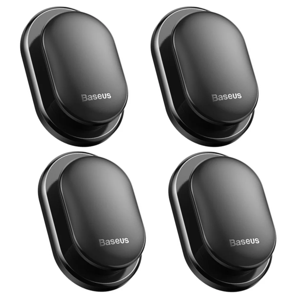 

4Pcs Car Hook Bracket Paste Bracket Car Mount Multi-function Hook Bracket