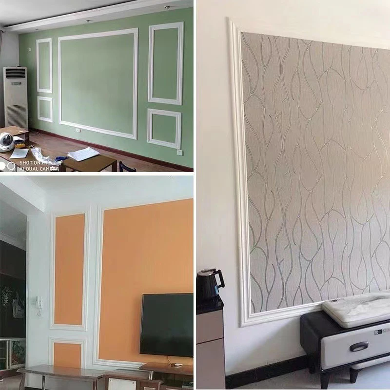 3D настенная отделка плинтус кайма самоклеящиеся водостойкие плинтусы обои