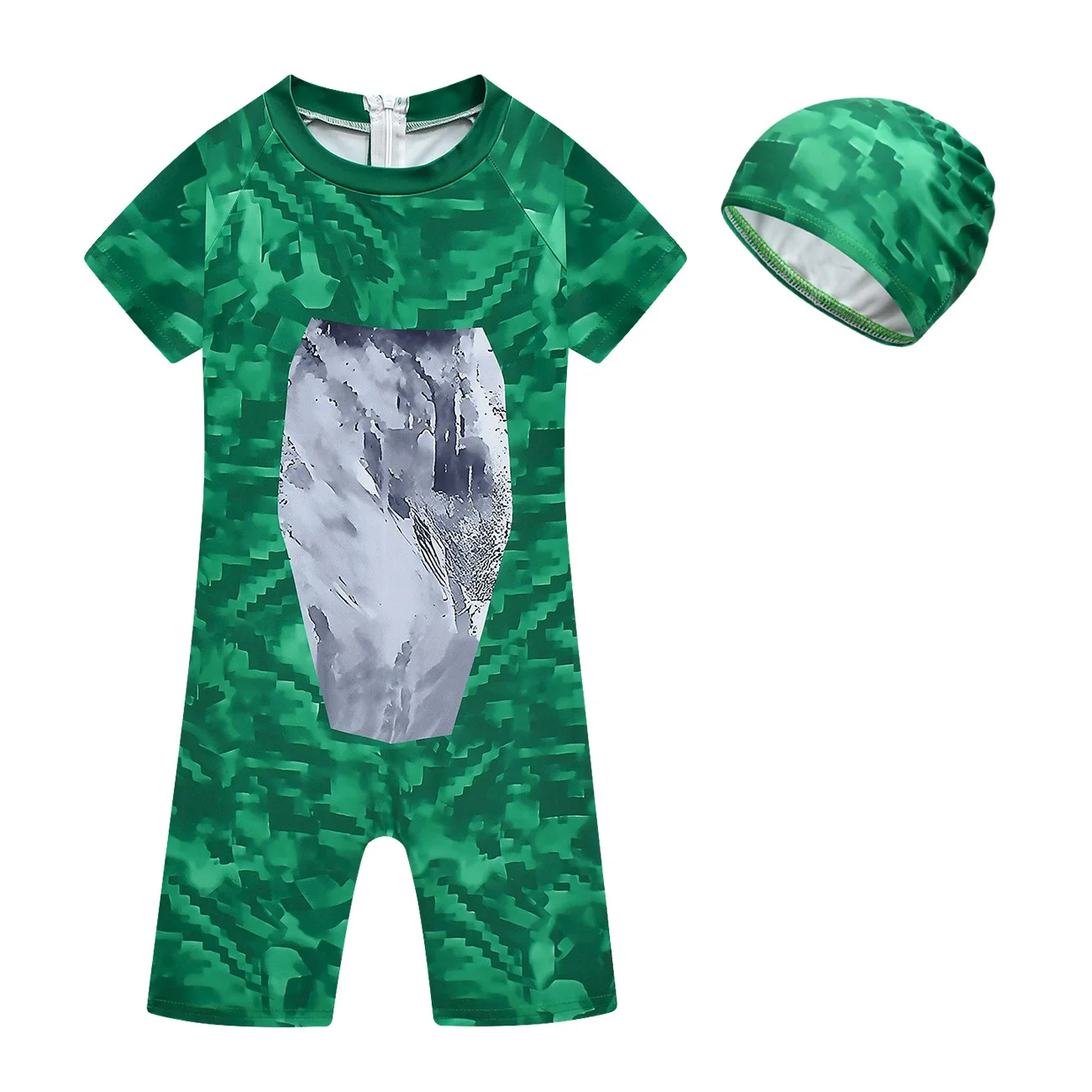 Детский слитный купальник с биркой Gorilla Tag