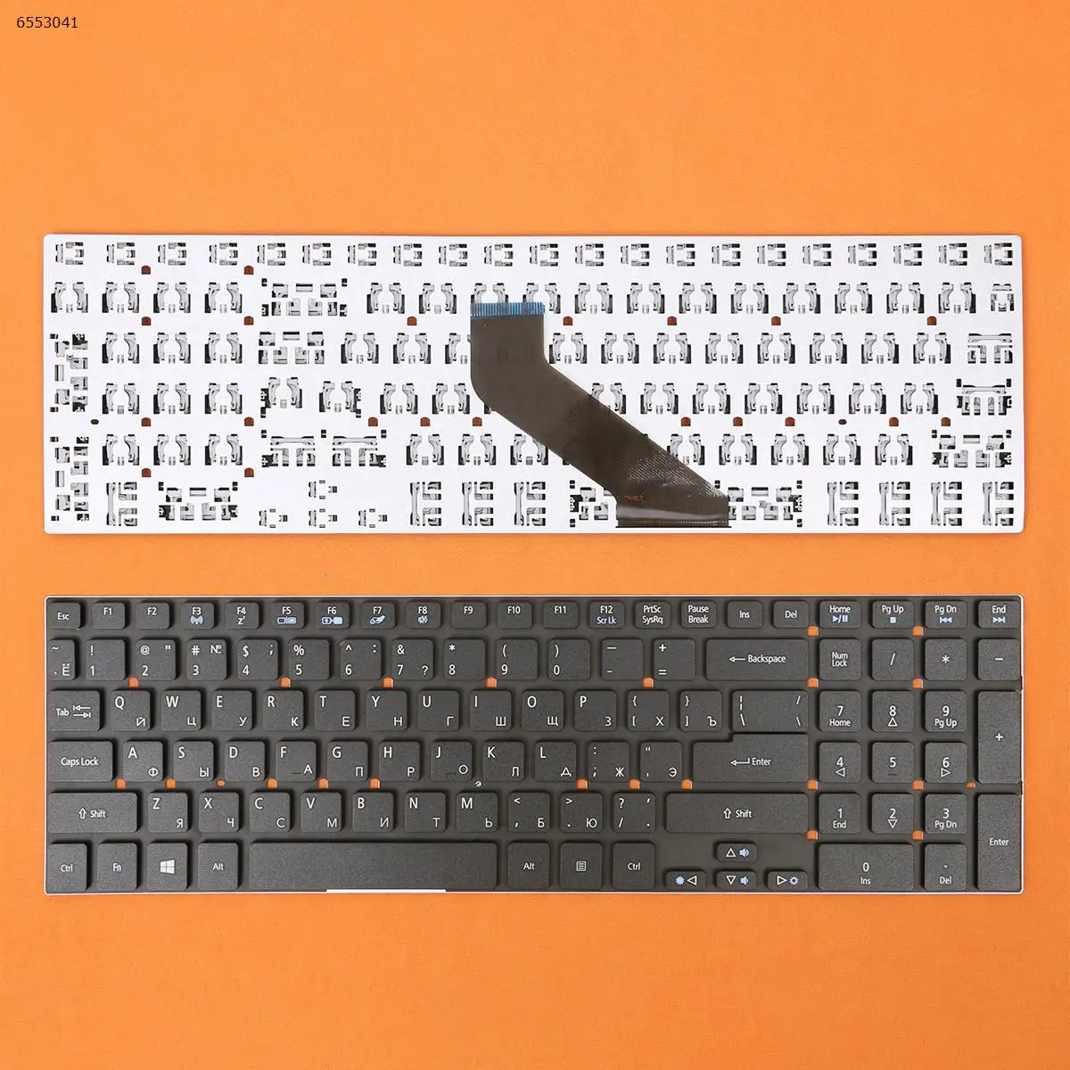 

RU Laptop Keyboard for ACER Aspire V3-7710 V3-771 ES1-531 ES1-731 V3-572 E5-771 E5-731 BLACK Without Foil
