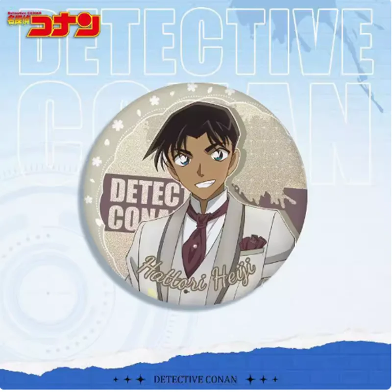 Металлический значок в виде монстра-вора для детей Шиничи Кудо Тору Амуро Эш Хара