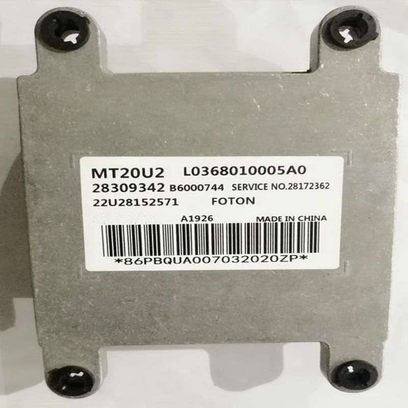 1 шт. MT20U2 B6000744 компьютерная плата автомобильного двигателя для Foton пикапа Aoling