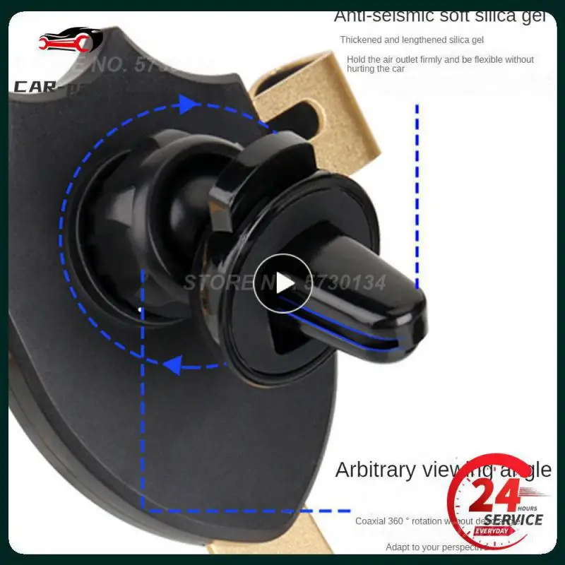 

Кронштейн для вентиляционного отверстия, коаксиальный, вращение на 360 °, универсальная навигационная стойка, портативная креативная многофункциональная гравитационная опора