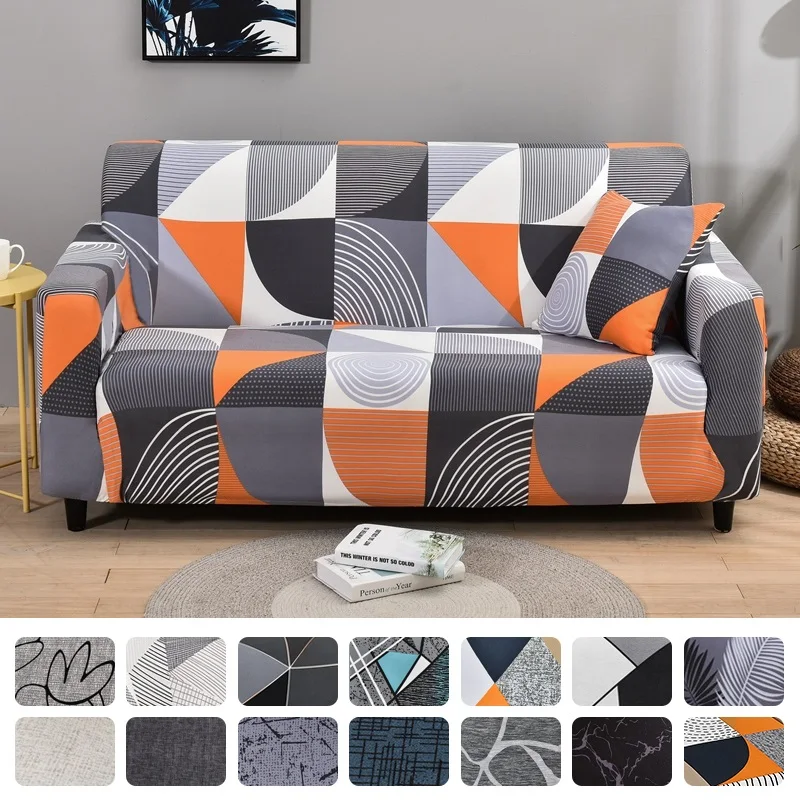 

Elastic Sofas Slipcovers Modern Sofa Cover for Living Room Sectional Corner L-shape Couch Protector Couch Cover 1/2/3/4 Seater