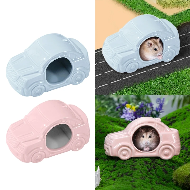 

Hamster Small Nest Solid Small House Guinea-Pigs Small Animals Ceramic Hideout Nest Cooling Hideout