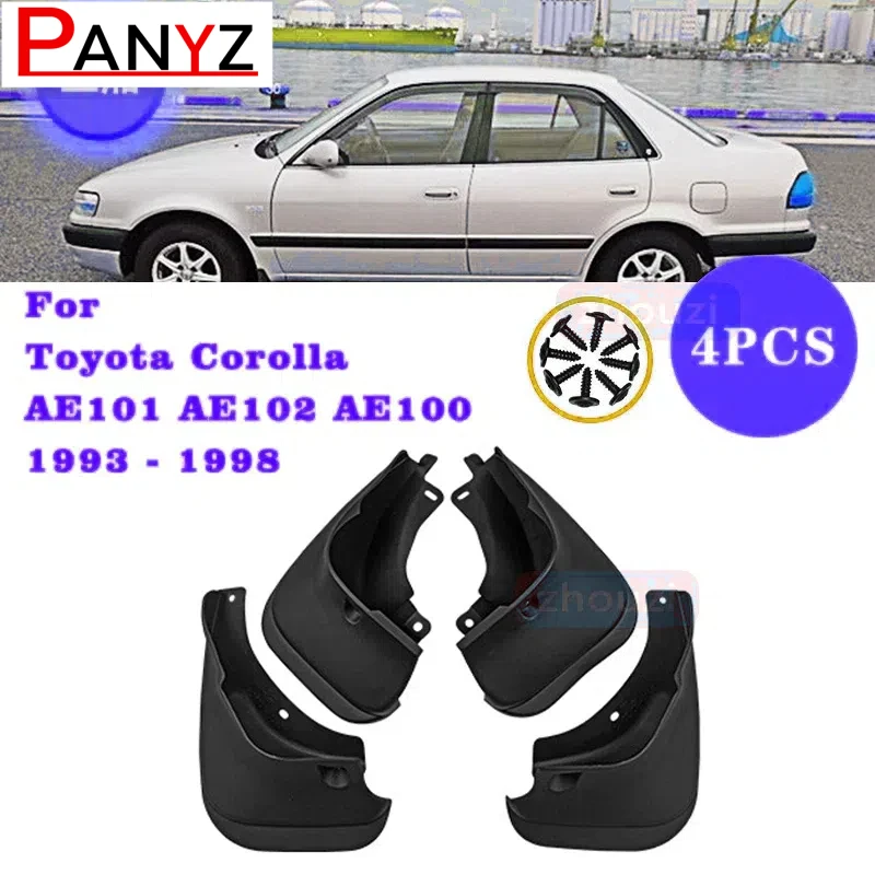 Брызговики для Toyota Corolla AE100 AE140 1998-1997 1996-1995