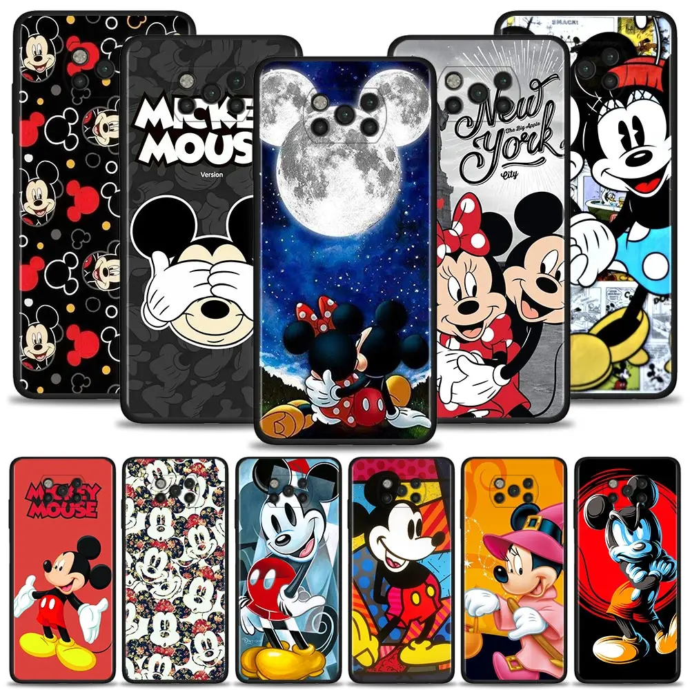 

Mickey Mouse Cool Case For Xiaomi Poco X4 X3 NFC M4 M3 Pro X3GT Pocophone F1 for mi 12 10T Pro 12X 11 Lite 11T Note 10Lite Cover