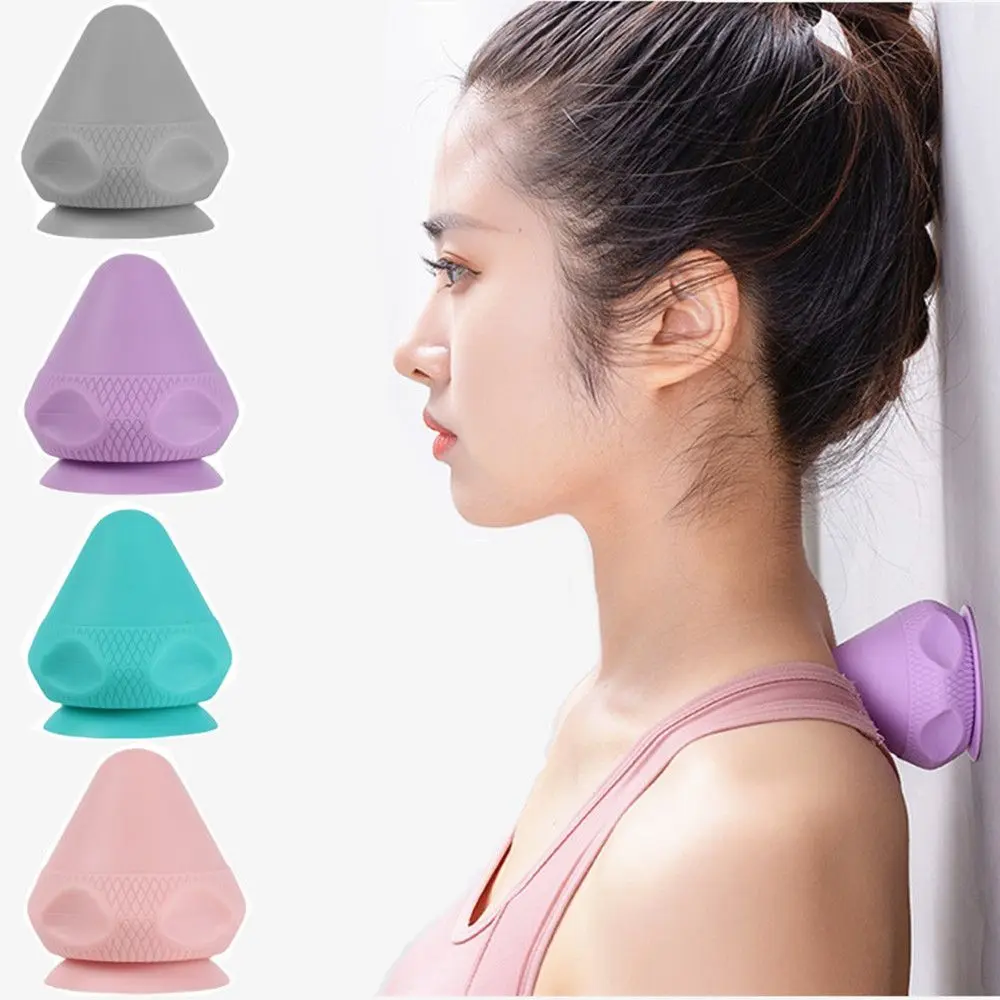 

Silicon Massage Cone Solid Adsorption Ball Psoas Thoracic Spine Back Scapula Foot Yoga Muscle Release Massage Apparatu
