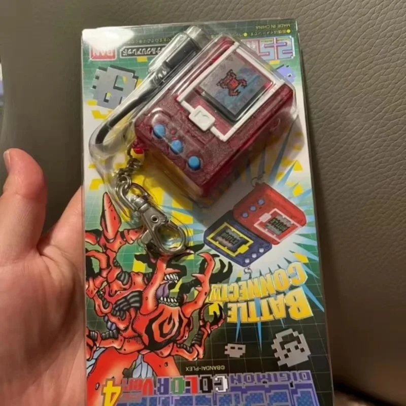 Оригинальный Bandai Digimon Adventure в наличии Digivice Founder цветной экран репродукция 25-летия