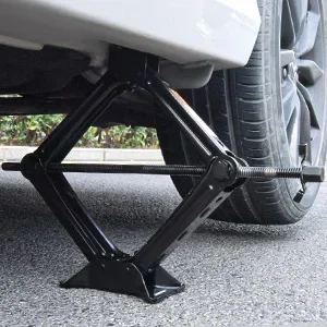 2 5-тонный сверхмощный стальной ножничный домкрат 5000 фунтов напольный с ручкой