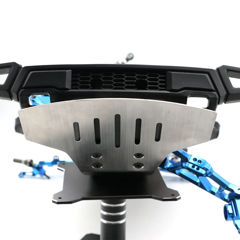 Фото Передняя и задняя защита корпуса из нержавеющей стали для Traxxas Slash 2WD 1/10 аксессуары для радиоуправляемых автомобилей №2