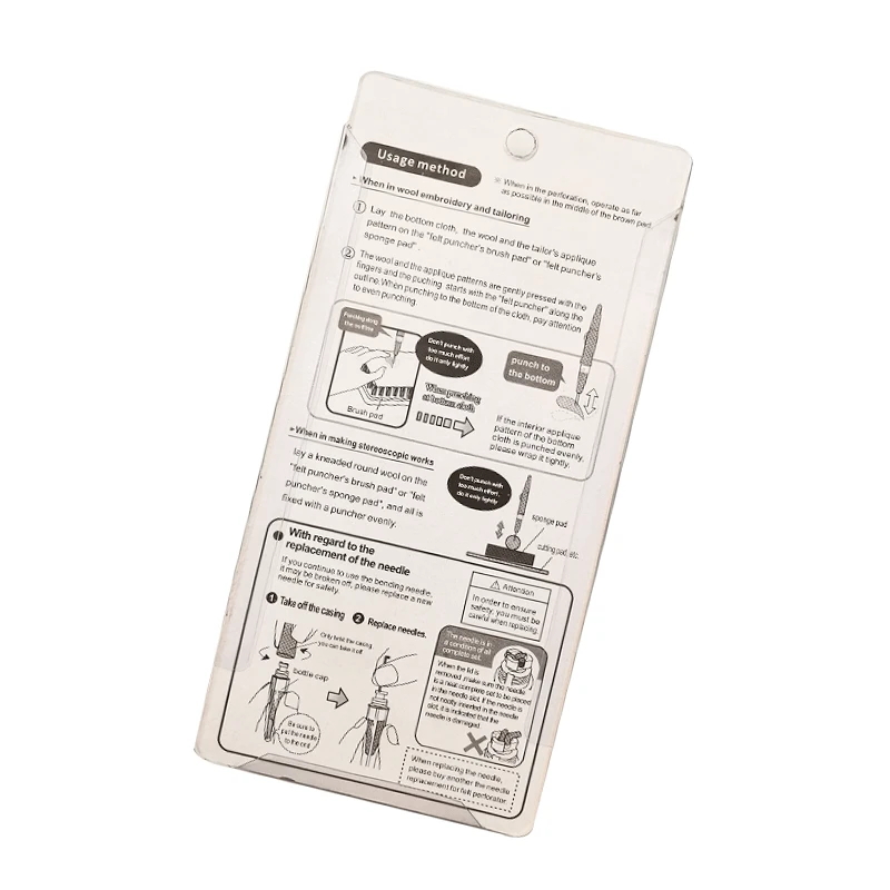 Игольная ручка забавные инструменты для шерстяного фетра замена игл с SKC DIY Art