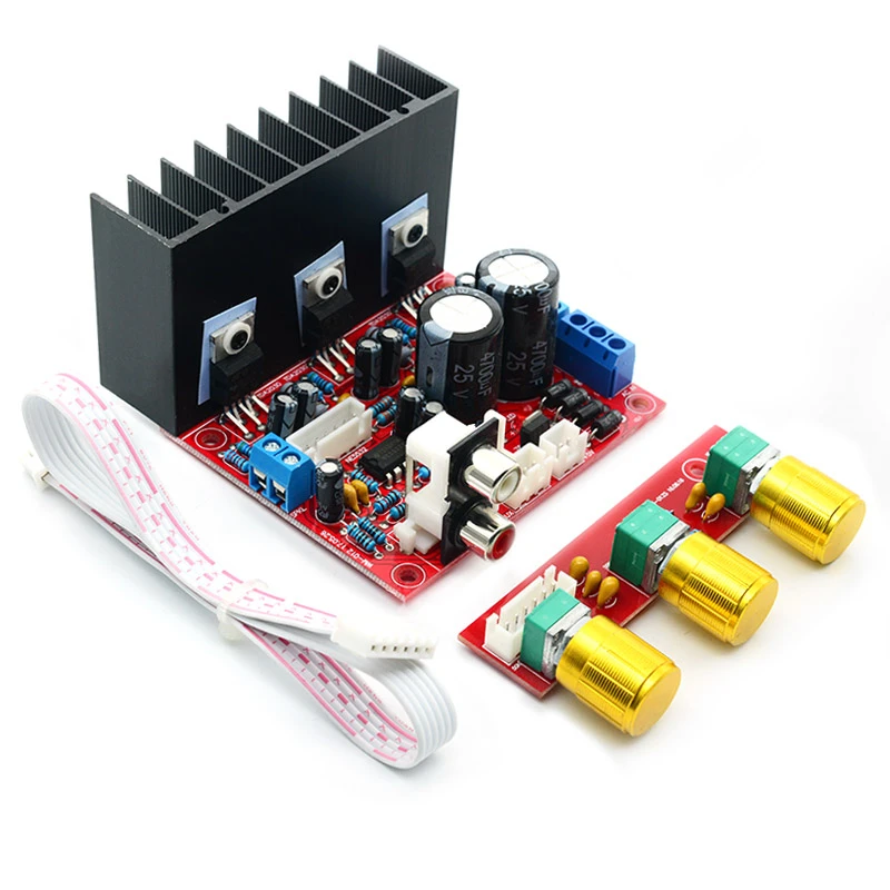 

Tda7377 2.1ch Amplifier Single Power Computer Super Bass 2.1 Amplifier Board 3 Channel Sound Amplifier Diy Suite