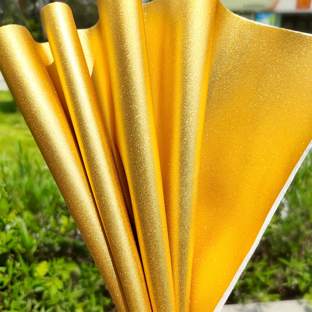 

Wholesale PU frosted shiny Faux Artificial Leather Fabric Roll/Sheet for Making Decoration/Cover/Handbag 30x135cm