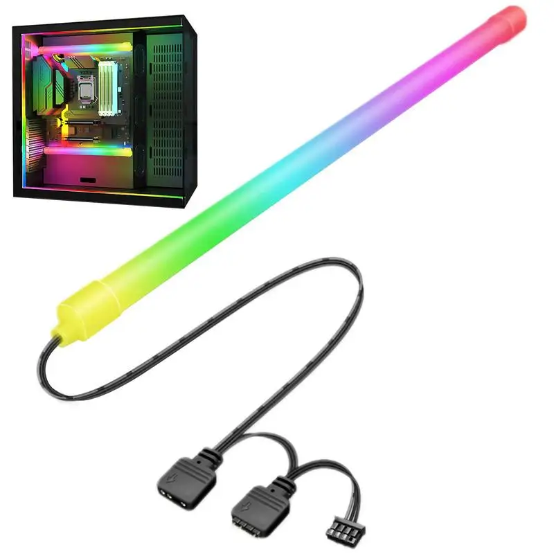 

5V 3PIN ARGB 4PIN Computer Case LED Light Bar RGB PC Case LED Strip PC Game Light DIY Decorative Light Strip