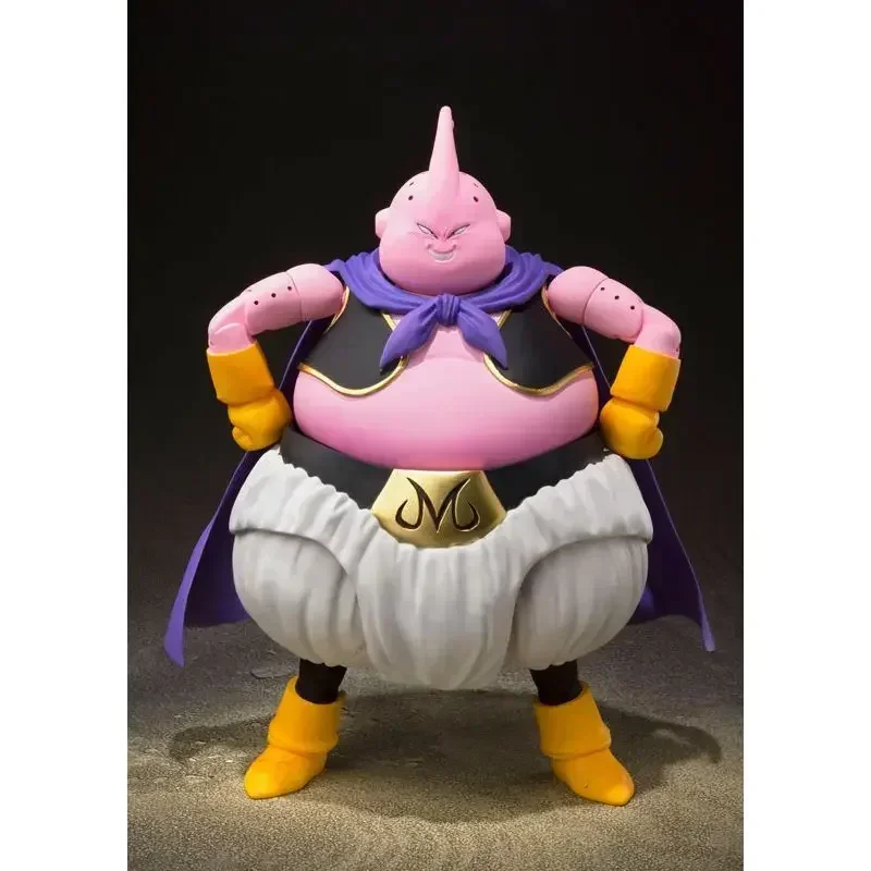 Фото В наличии оригинальные BANDAI Dragon Ball Z S.H.Figuarts SHF Majin Buu ПВХ аниме фигурки героев модель коллекция игрушек подарки на праздник №3