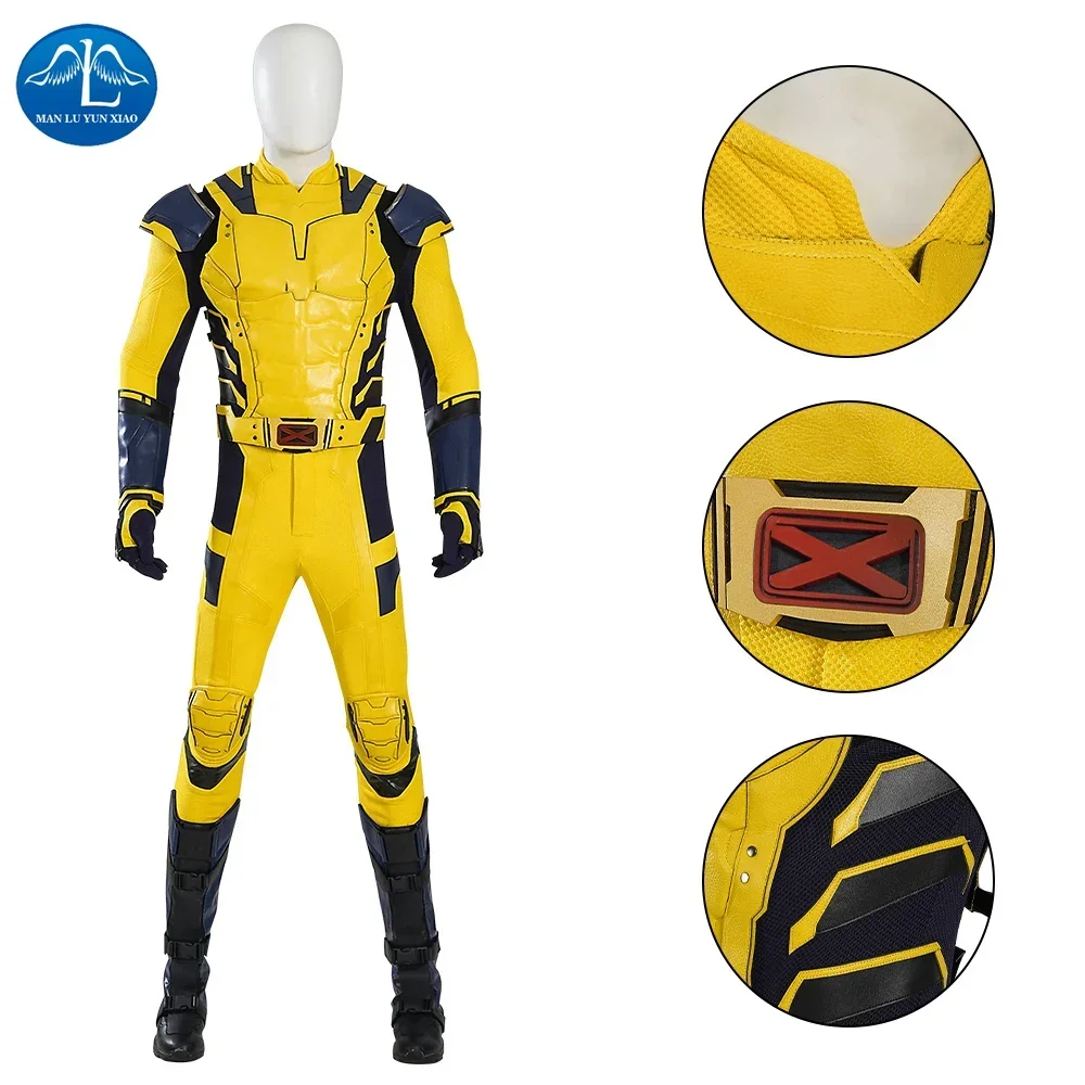 Костюм для косплея Росомаха Дэдпула 3 полный комплект с супергероем взрослых