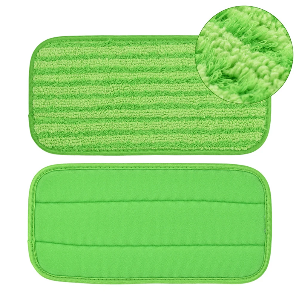 2Pack Mop Pads Microfiber Reusable Mop Cloth For Swiffer Wet Jet 12 Inch Green Vacuum Cleaner Dust Cleaning Pads Replace