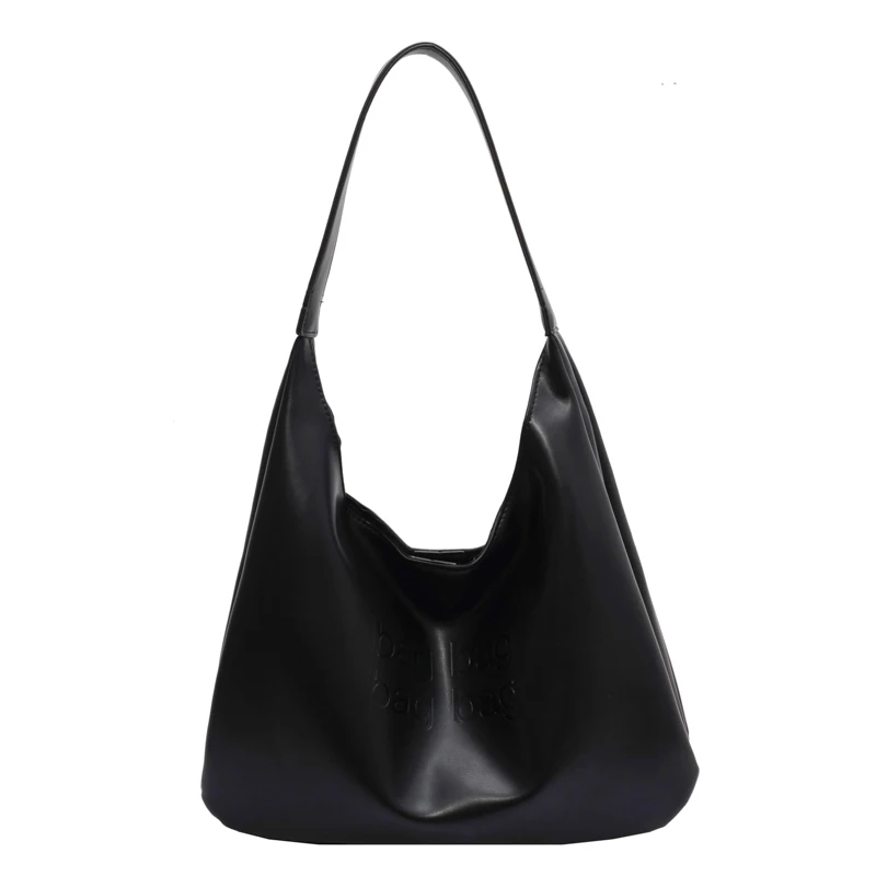 Luxury Brand Vintage Leather Design Shoulder Side Bags for Women 2023 Trend High Capacity Bucket Hobo Bag Handbags and Purses