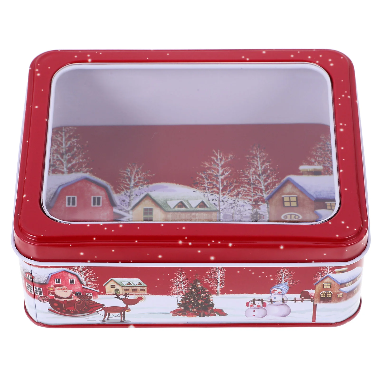 

Candy Container Christmas Biscuit Containers Wrought Iron Cookie Tin Box Tins With Lids