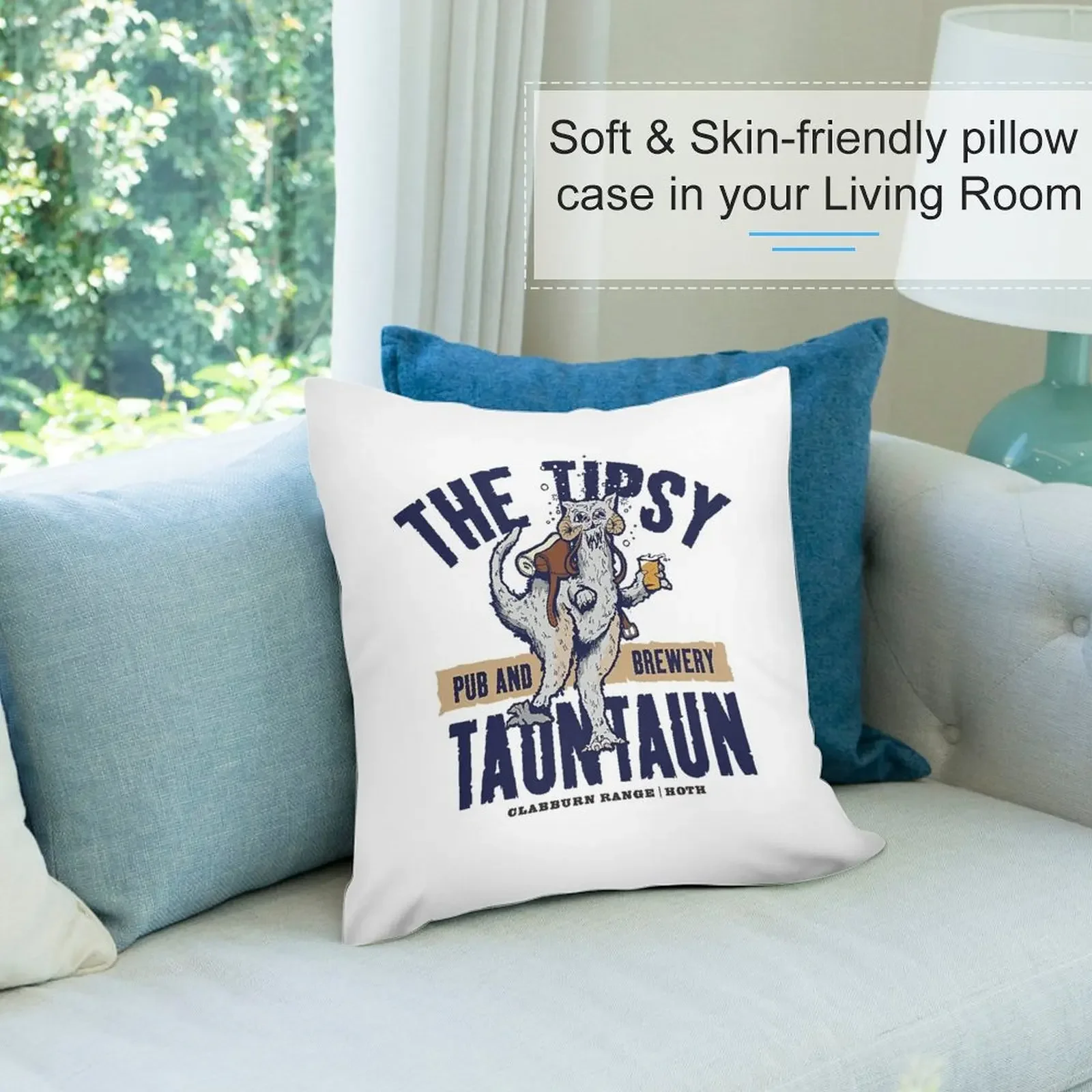 Подушка Tipsy Tauntaun наволочка декоративные подушки для гостиной подушка