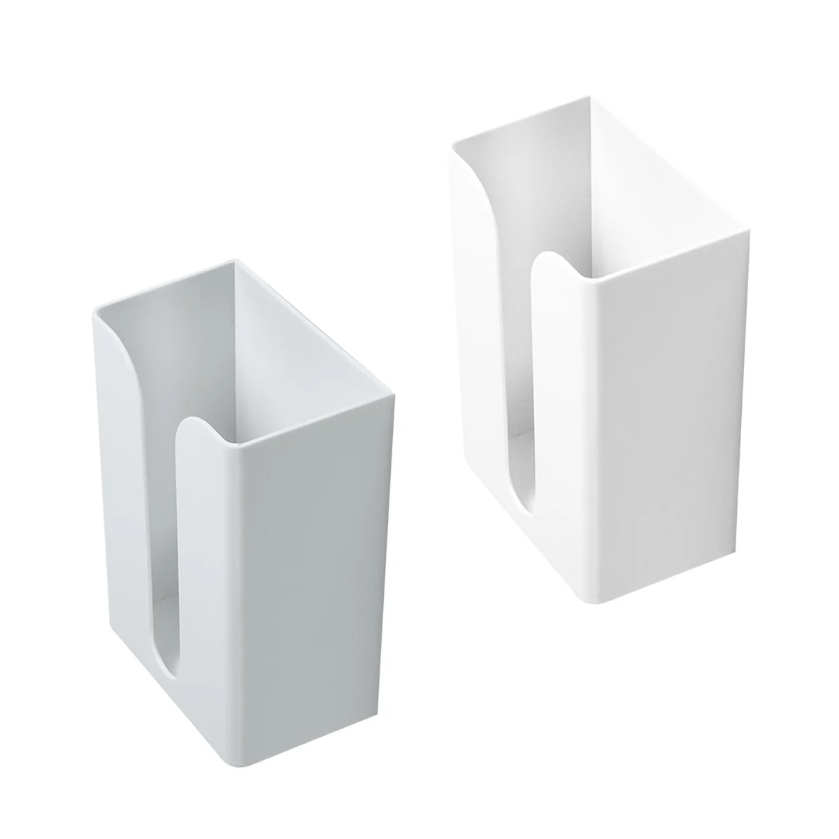

2pcs Wall Mounted Tissue Holder Household Wall-mounted Toilet Tissue Dispensers
