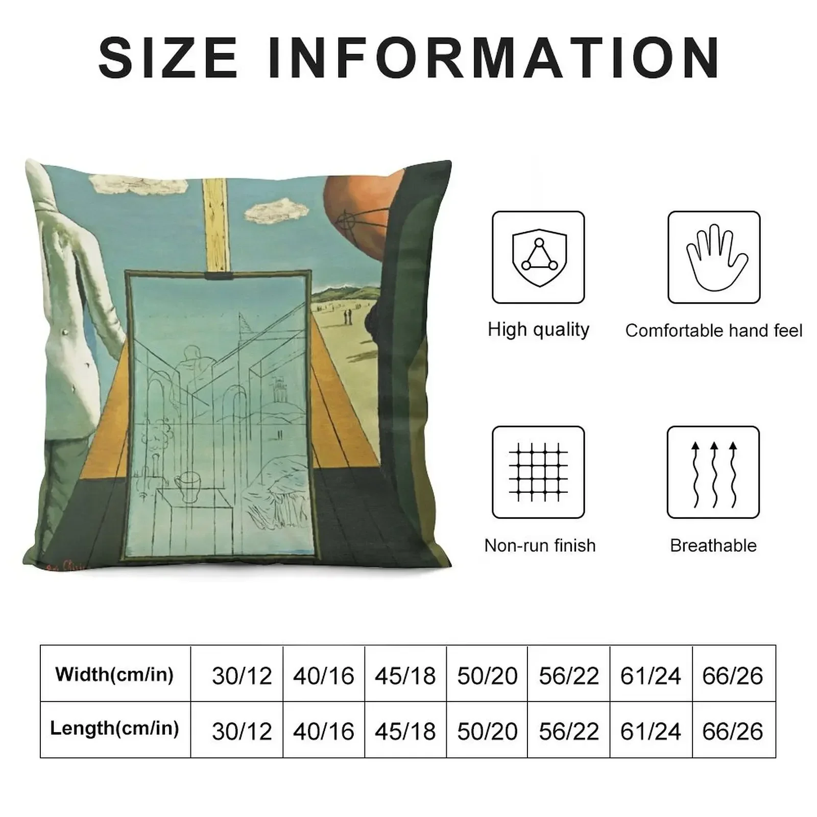 Декоративная подушка Giorgio De Chirico