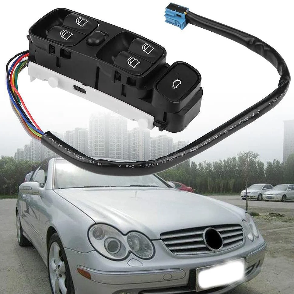 Главный переключатель окна автомобиля A 2098203410 Для Mercedes W209 CLK320 CLK500 2003-2009 гг.