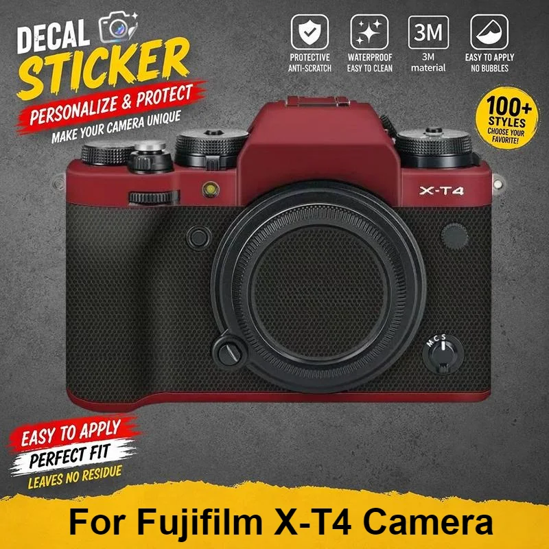 Фото Защитная наклейка PrizMo Skin для камеры Fujifilm X-T4, виниловая пленка от царапин, премиум-наклейка на корпус XT4 X-T4 xt4 x-t4 №1
