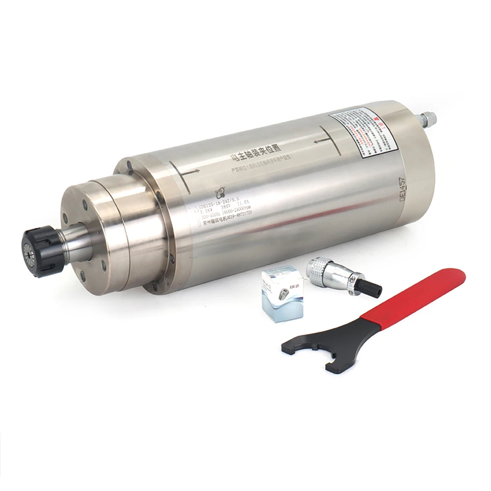 

Фрезерный станок с ЧПУ, шпиндель постоянного крутящего момента 220 В, 19 А, 380 В, 11 а, 18000-24000 об/мин, ER25 300-400 Гц