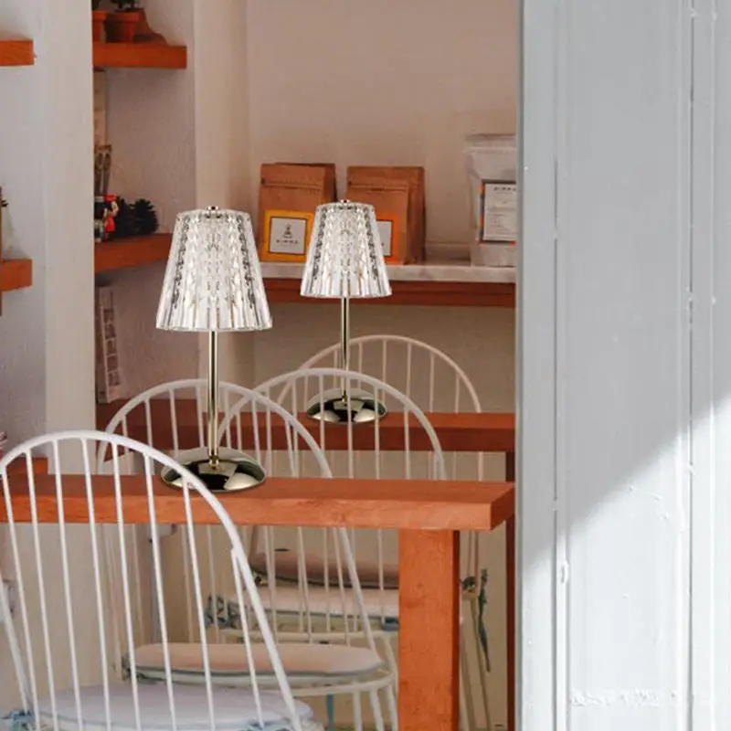 

Акриловая перезаряжаемая ночная версия, скандинавский Хрустальный Перезаряжаемый Usb Перезаряжаемый Алмазный светодиодный барный светильник для спальни, настольная лампа, новый набор